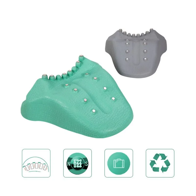 Neck Push Massage Pillow Shoulder Pain Finger Pressure Instrument Soothing Frame Correction Cervical Spine Stretcher Cushion New