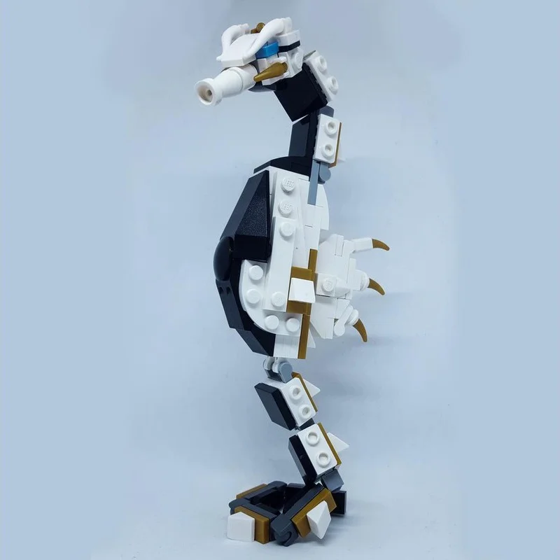 124 pçs moc wu batalha cavalo marinho ninjia modelo blocos de brinquedo arquitetura criativo presente natal educação tijolo aniversário