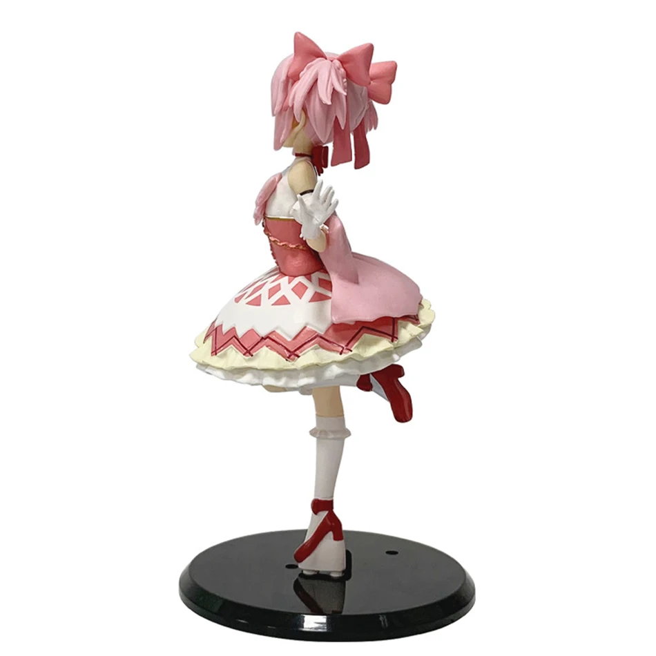 Puella Magi Madoka Magica Anime-Figur Kaname Madoka in Stehender Pose PVC-Sammlermodell Spielzeug Ornament Puppe Geburtstagsgeschenk für Fans – Detail 5