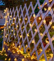 Solar Bubble Balls Lamp String Lights Outdoor Water Drops Outdoor Waterproof Orb Christmas Lights Patio Holiday Party 2