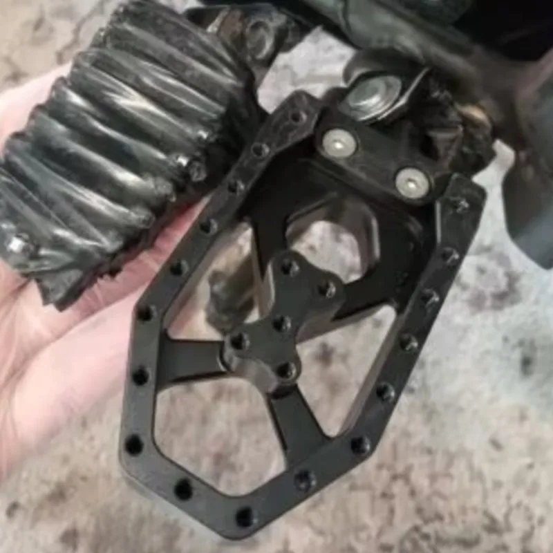 For Suzuki RM85 DR-Z DRZ250 DRZ125 DR200 DR650/SE DR250 DR350 Motorcycle Front Foot Pegs Rotatable Footrest Footpegs Pedals 