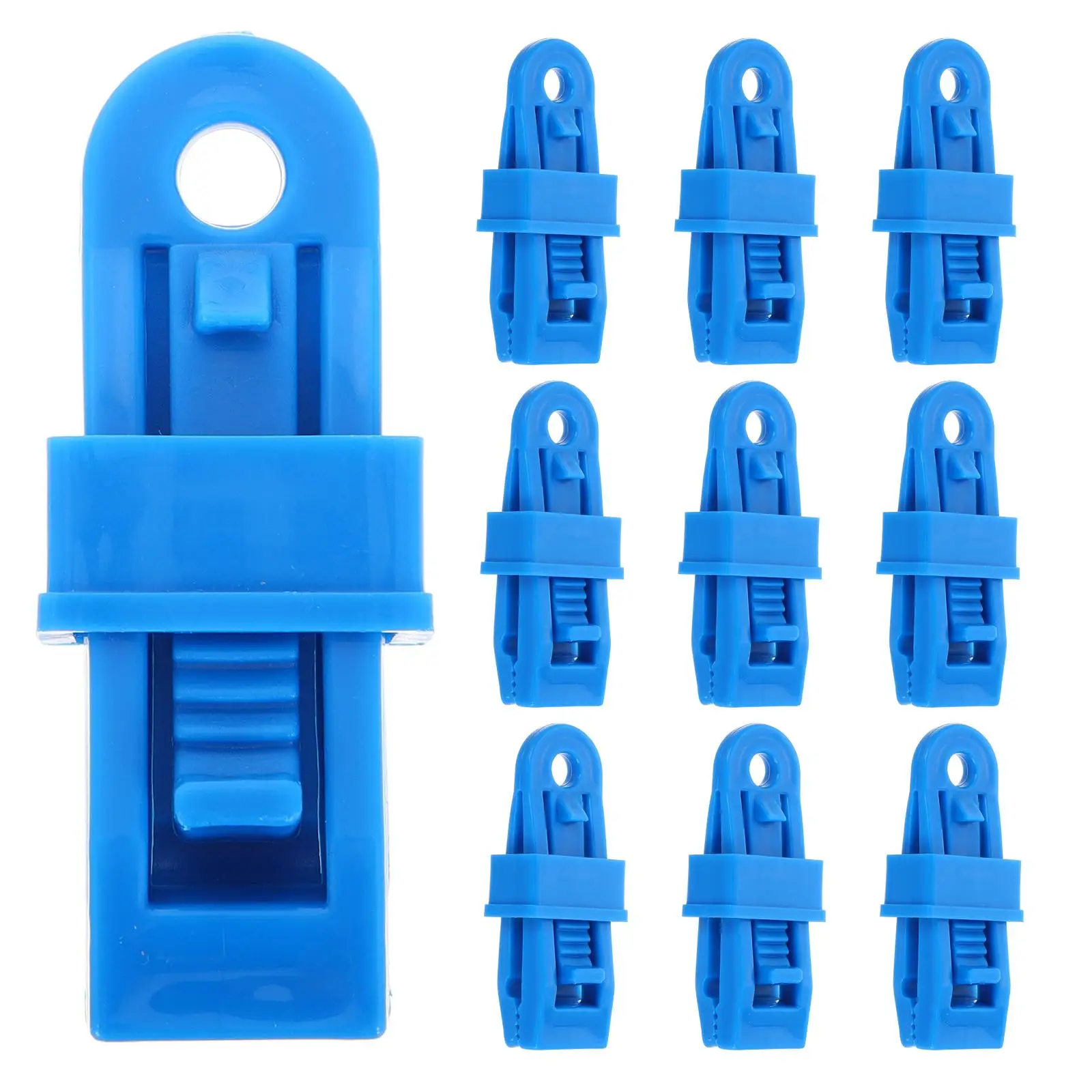 

10 Pcs Clips Heavy Duty Windproof Tent Fixed Clip For Canopy Accessories Plastic Securing Clamps Shade Cloth Camping Hiking