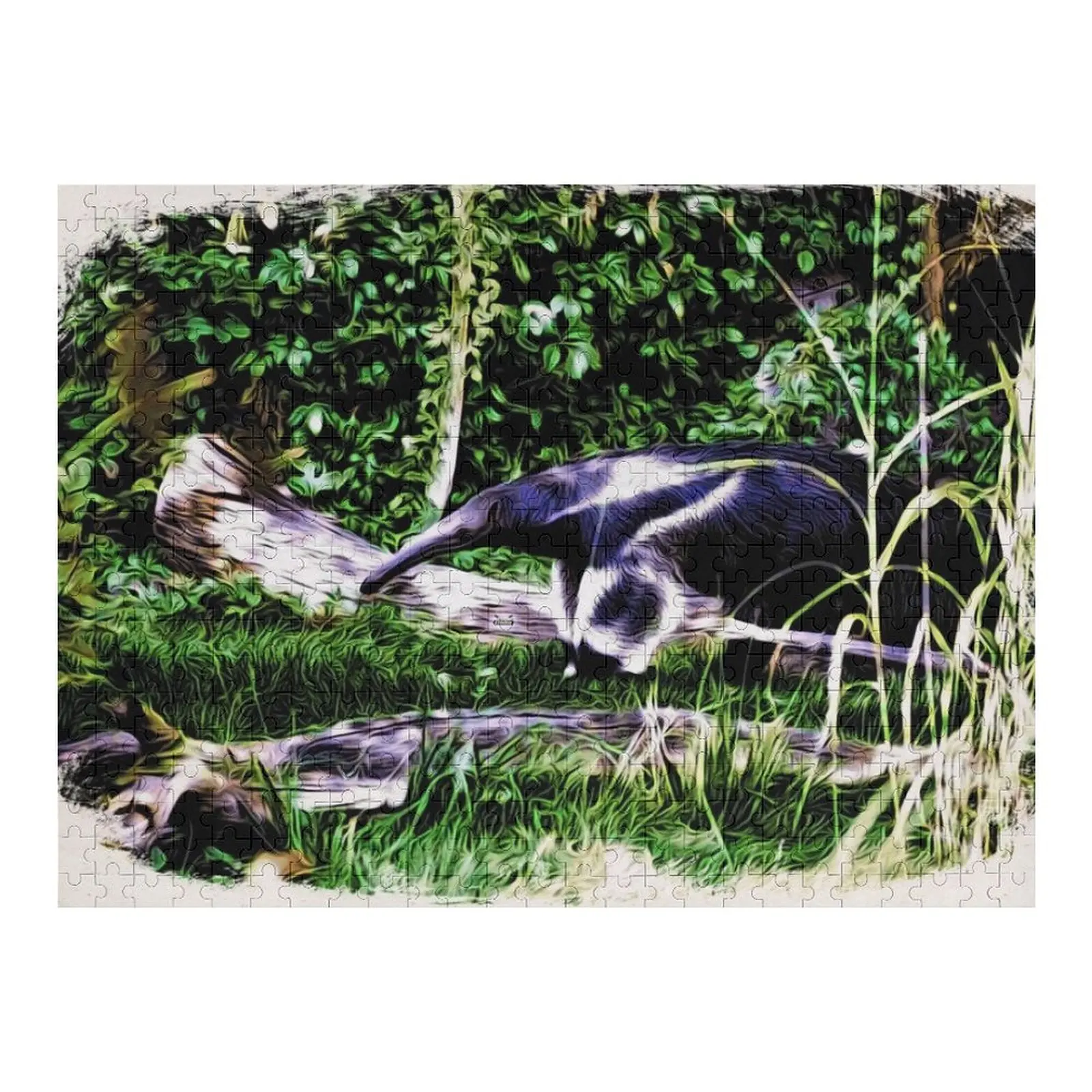 หนังสือเด็กเรื่อง ตัวกินมด / มาเลีย กำลังตามหาปีศาจ - หนังสือเด็ก ปริศนาจิ๊กซอว์ WolfArt รูปสัตว์ไม้ ของขวัญคริสต์มาส ปริศนา