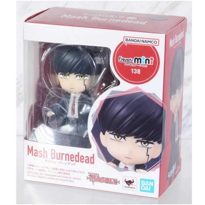 

Bandai Original 9Cm Figuarts mini マッシュル-MASHLE- マッシュ・バーンデッド Action Figure Toys For Kids Gift Collectible Model Ornaments