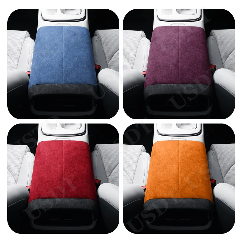 

for Xiaomi SU7 made of alcantara suede armrest box Ultra thin sticker