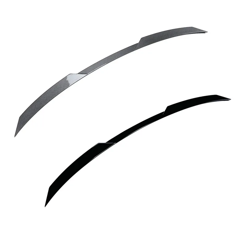 ل 2011-2017 BMW X3 F25 ABS الأسود الكربون نظرة الخلفي سقف الجذع المفسد مركز أجنحة ضبط طقم الجسم الملحقات #6