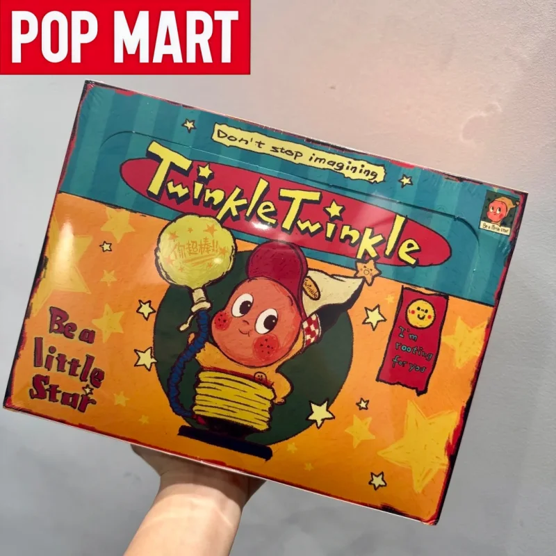 

POP MART Оригинал 123! Серия Twinkle Twinkle, слепая коробка, игрушка, кукла, аниме-фигурка, загадочная коробка, настольная игрушка, украшение, подарки на день рождения