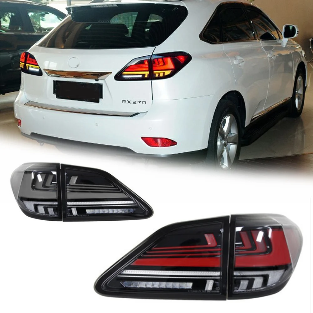 LED Tail Lights for LEXUS RX RX300 09-15 new style led DRL Car Taillights Assembly Signal Auto Accessories Modified Lamp