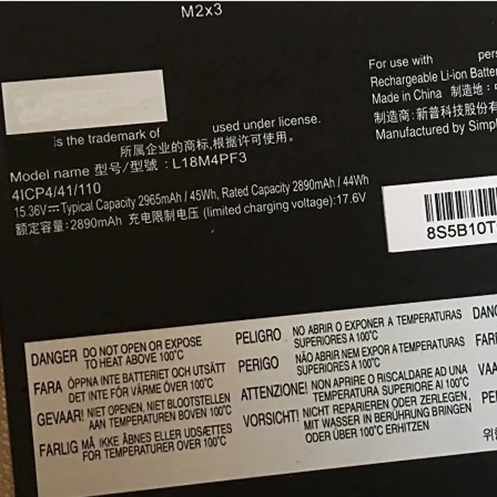 15.36V 45WH L18M4PF3 L18C4PF4 L18M4PF4 L18C4PF3 بطارية كمبيوتر محمول لينوفو IdeaPad S540-14IWL xiaoxin Air14 2019 K3-IWL V540 C340