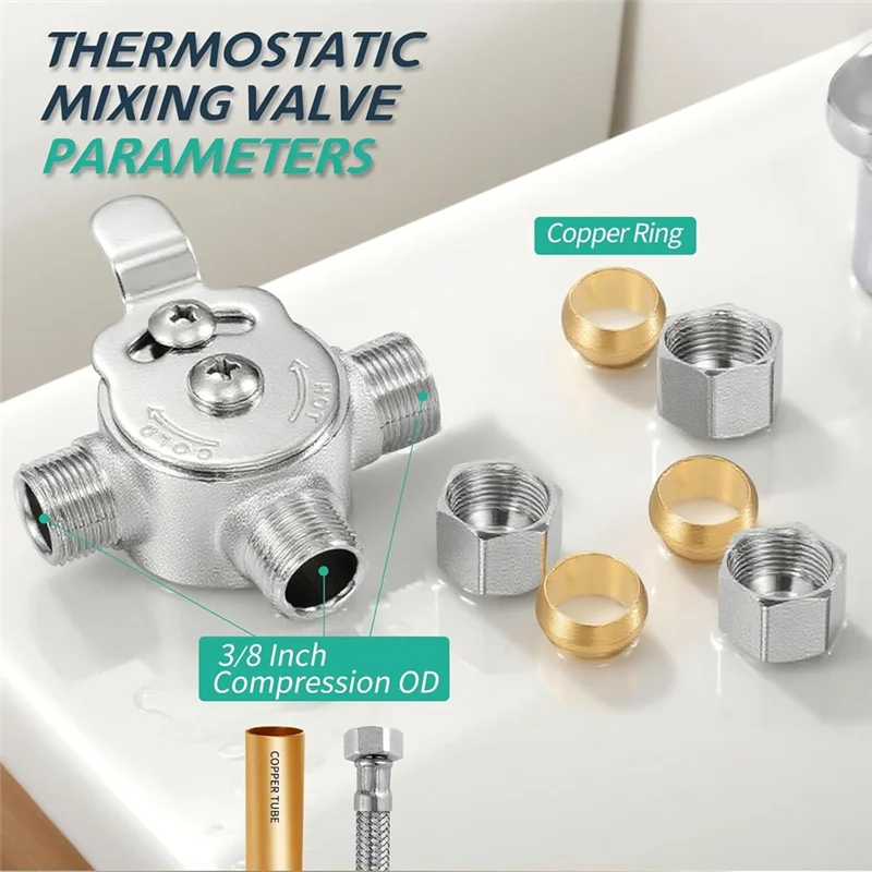 ABVG-Below Deck Mixing Valve,3/8