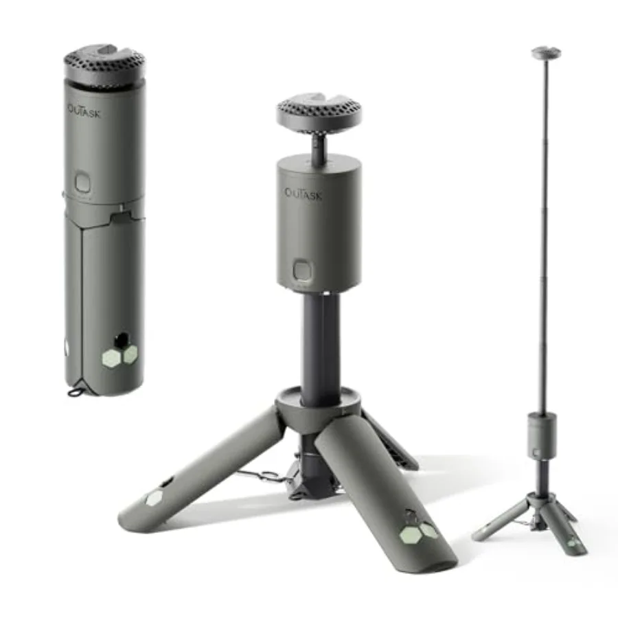 

Военный зеленый телескопический складной магнитный кемпинговый фонарь с аккумулятором 12000 мАч, водонепроницаемый фонарик IPX6/IPX7 для экстренных ситуаций