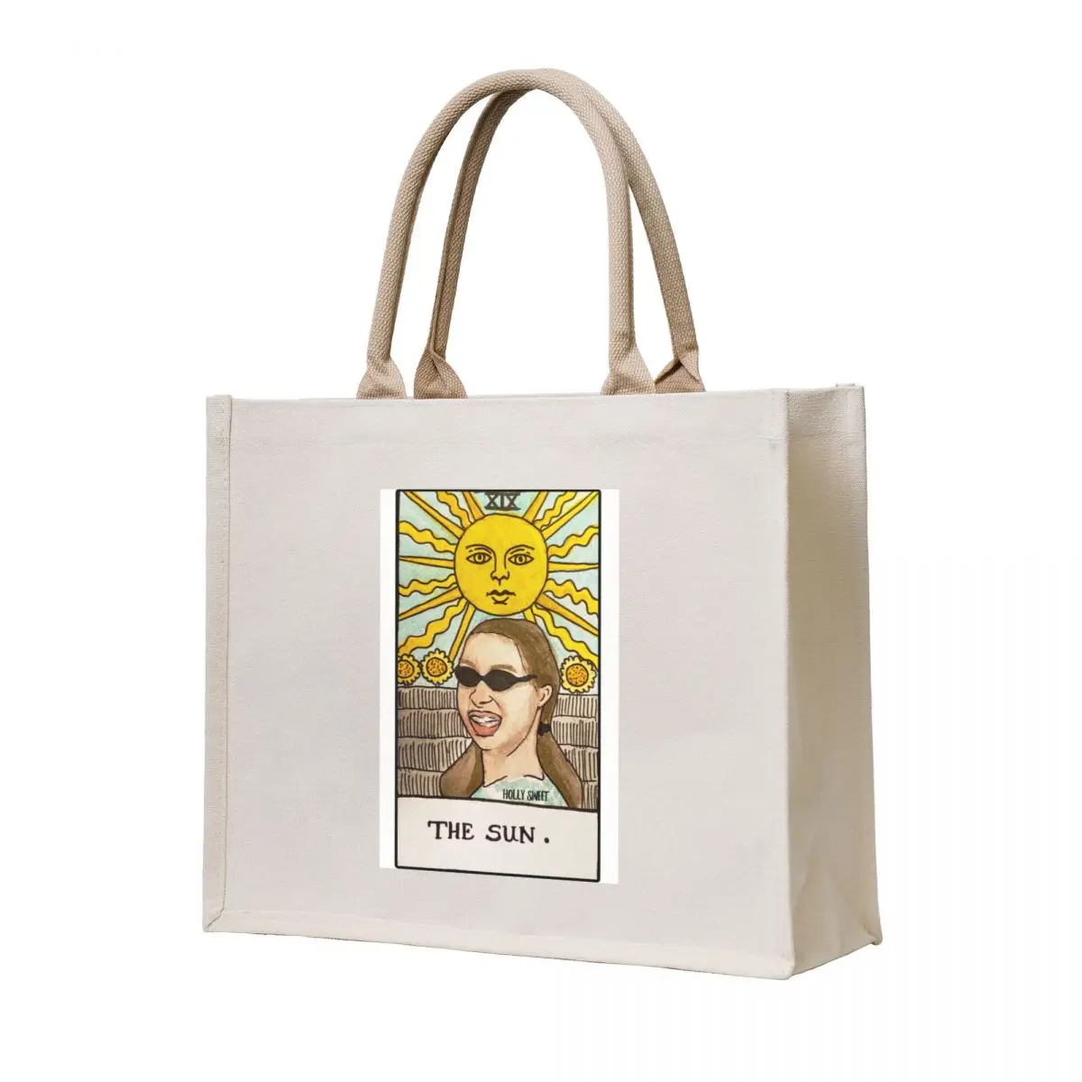 

The Sun Take On Me vine tarot card Tote Bag tote bag men reusable shopping bag Portable shopping personalized tote
