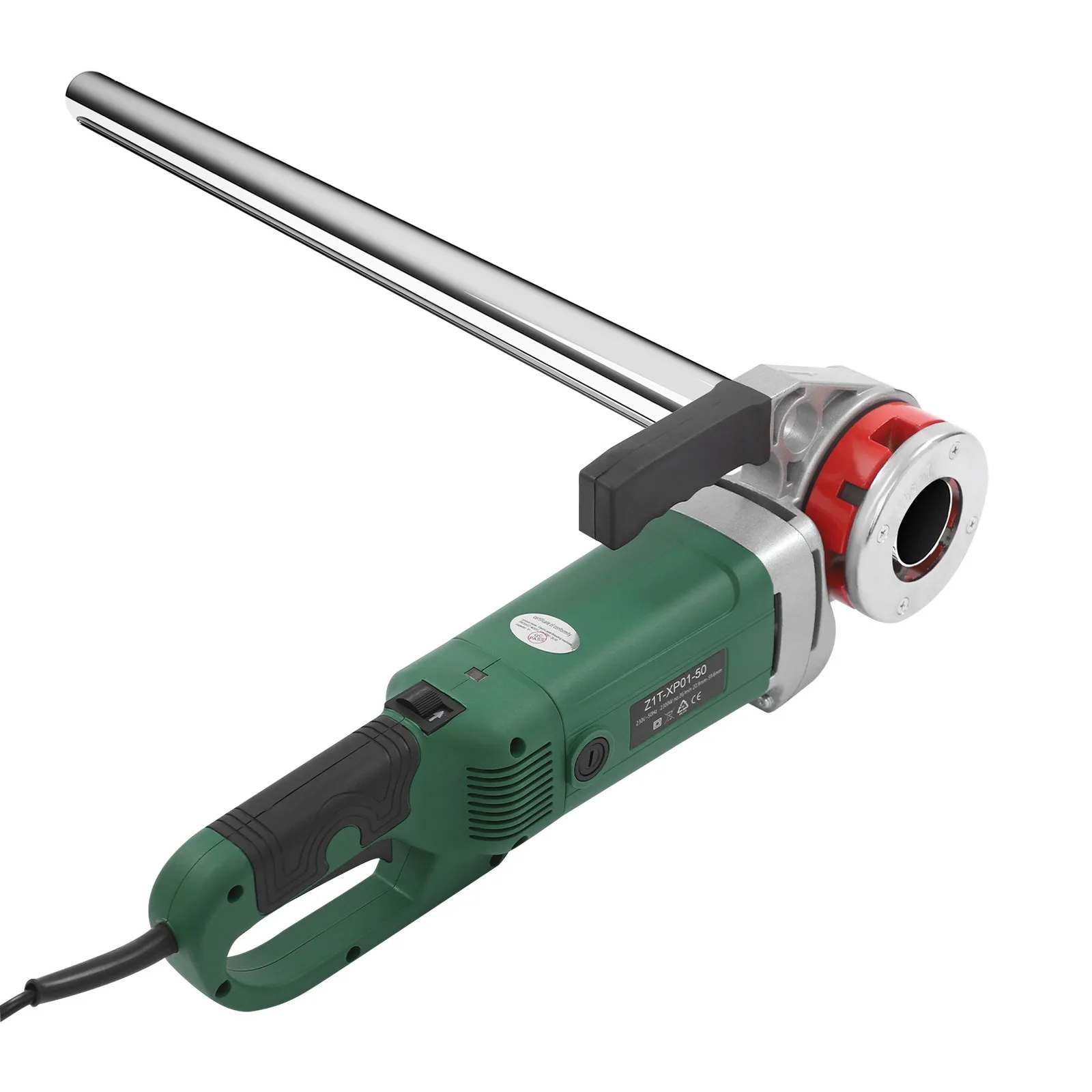 Image 3: Taraudeuse électrique robuste 2300W 26RPM pour la plomberie, le chauffage, les conduites électriques et les chantiers de construction