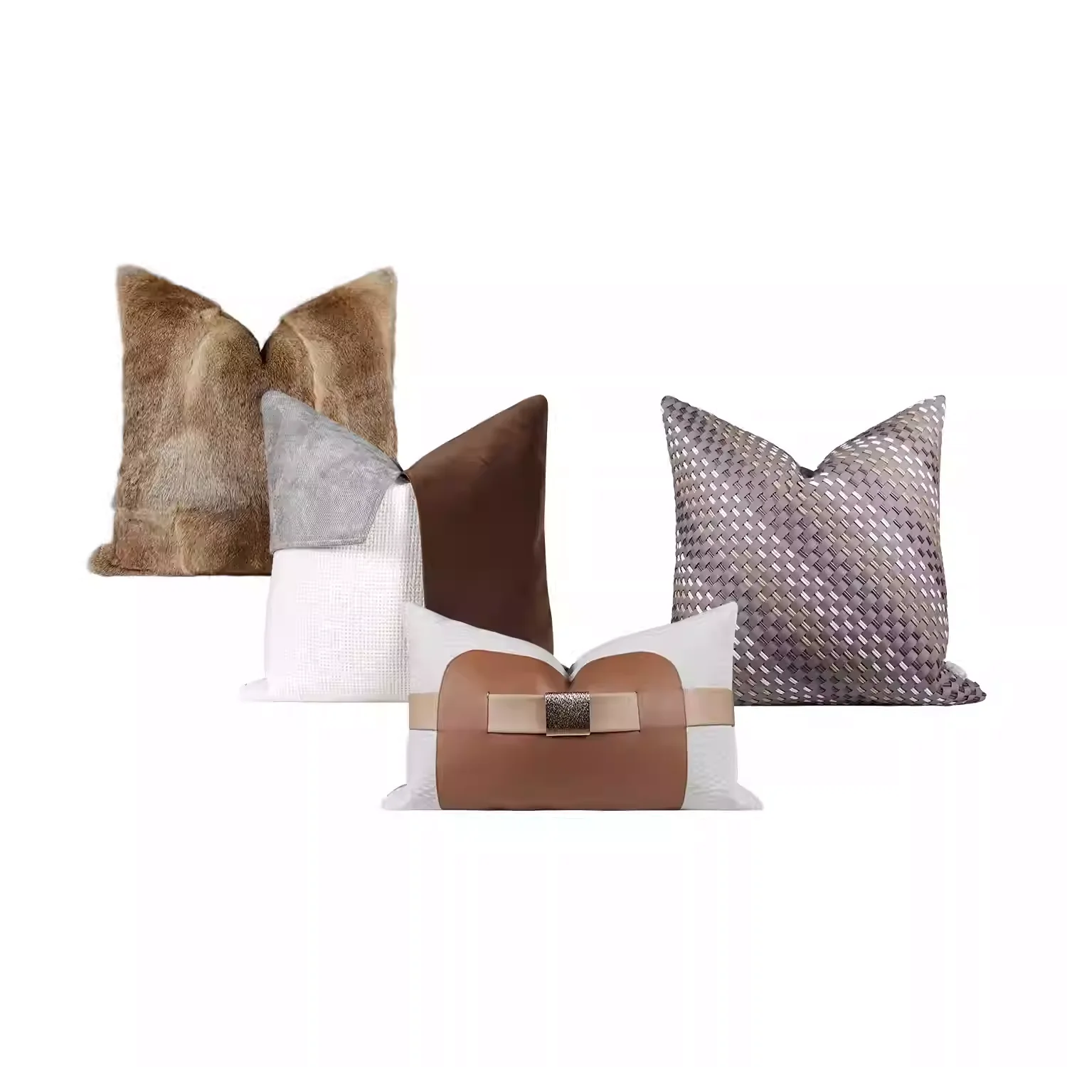 RUIYI Premium Luxury Nordic Style Cushion Set 30/45/50 CM Decorative Pillowcases Zipper Pillow Case Home Decor