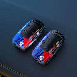 New Carbon Fiber Car Remote Key Case Shell for Volkswagen VW Polo Golf Passat Beetle Caddy T5 Eos Tiguan Octavia Seat Leon Altea