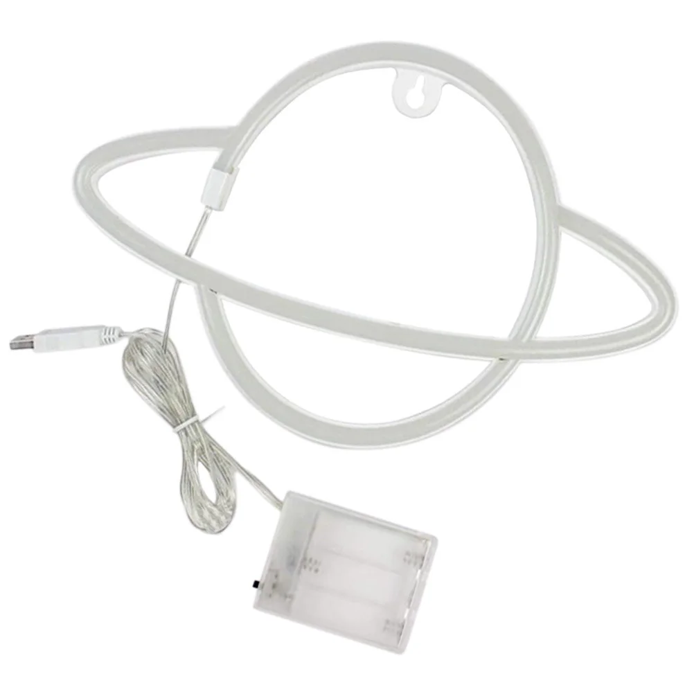 매력적인 신비한 분위기 모양 네온 책상 램프 침실 홈 장식 야간 조명 야간 램프 LED 조명