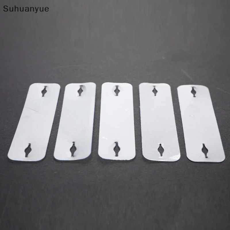 5 pezzi invisibili ed eleganti da uomo, pratiche fette di fermacravatta, mantengono la cravatta in posizione