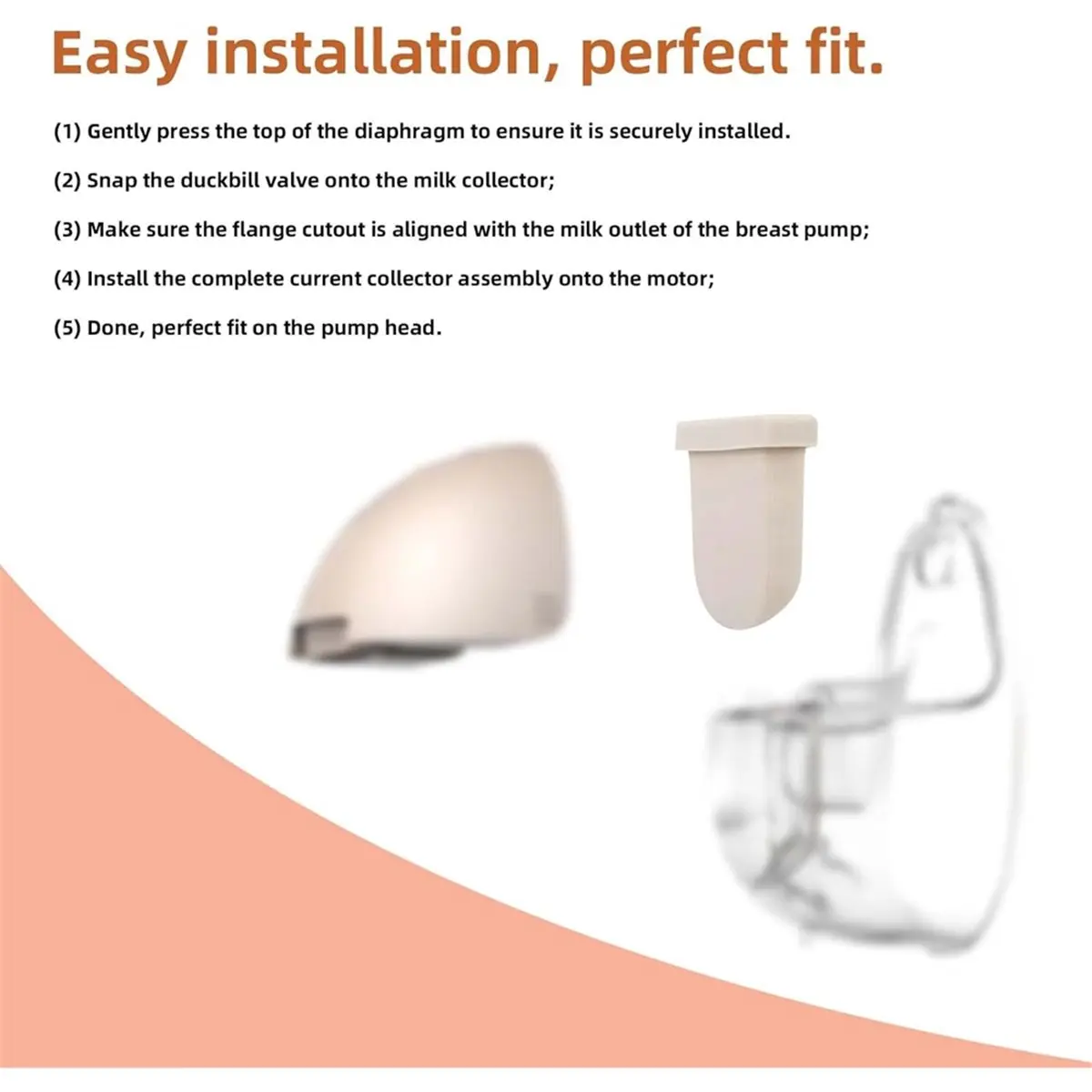 

НОВИНКА 2026: Набор из 8 силиконовых диафрагм для клапанов E10/E20/S1/S1 Pro, сменные детали, износостойкие аксессуары для молокоотсосов