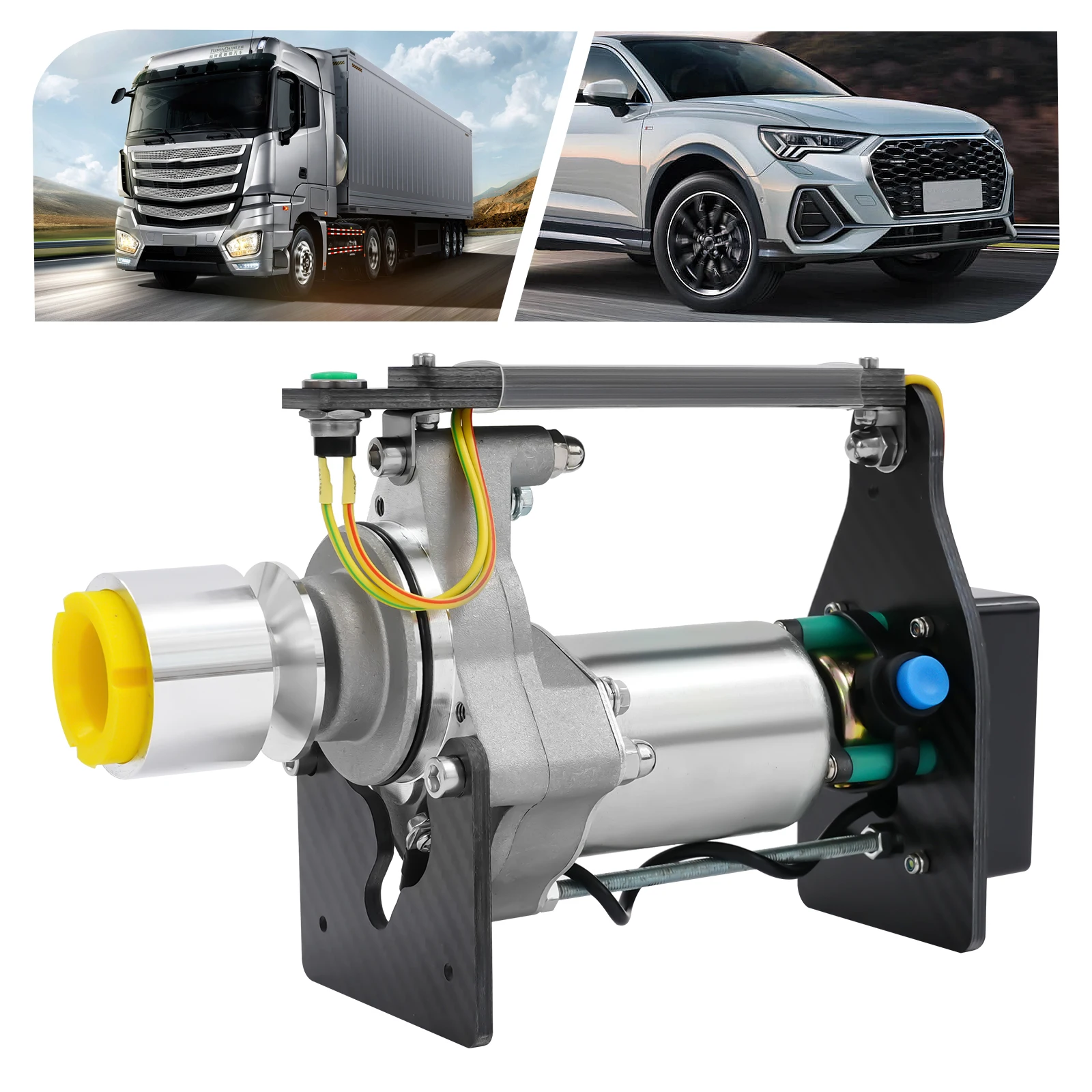 

36mm 30A Engine Starter Strong Engine Starter 15-80cc Gas Engine Starter for Methanol Engines Helicopters