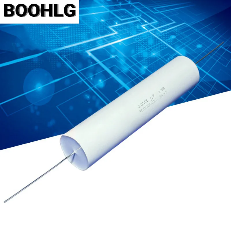 

1PCS 0.0005uf 30000v 500pf 30kv 501 30000VDC Non Inductive and Non Extreme High Voltage Thin Film Capacitor