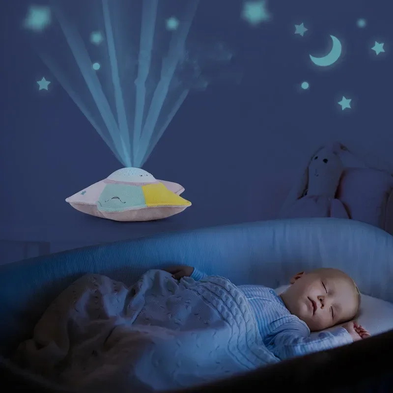 [ตลก] FIVE-pointed Star เต่าฉายโคมไฟ Starry Sky PROJECTION ตุ๊กตา Soothing Plush เด็กวัยหัดเดินของเล่นของขวัญวันเกิดสําหรับเด็ก
