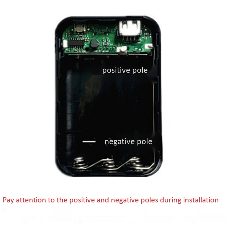 RISEN صندوق باور بانك 3X18650 حزمة بطارية DIY شحن ذكي شاحن سريع LED ضوء للهاتف الخليوي اللوحي