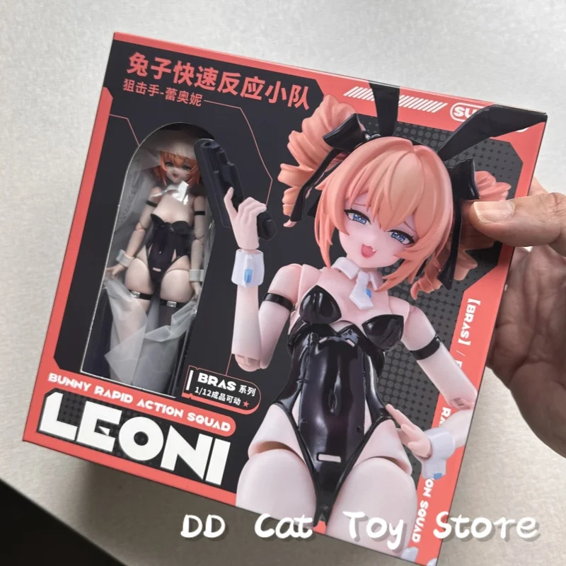 

In Stock Sushing Leoni Rabbit Rapid Response Team Sniper 1/12 Collectible Figure Cute Girl 6in Scale Women Soldier Action Figure