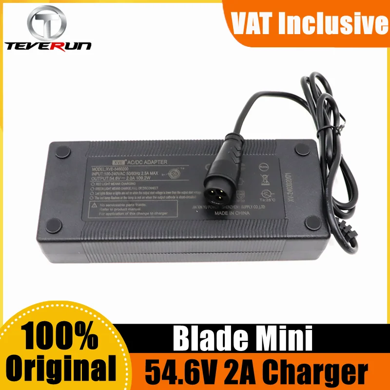 Original Verified&Non Verified Version 54.6V 2A Charger For Blade Mini 48V Electric Scooter 54.6V 2A Power Charger Accessories