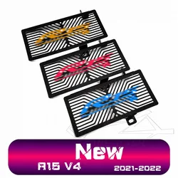 Motorcycle CNC Aluminum Parts Water Tank Radiator Grill Guard Grille Protective Cover Accessories for YAMAHA R15 V4 2022 2021