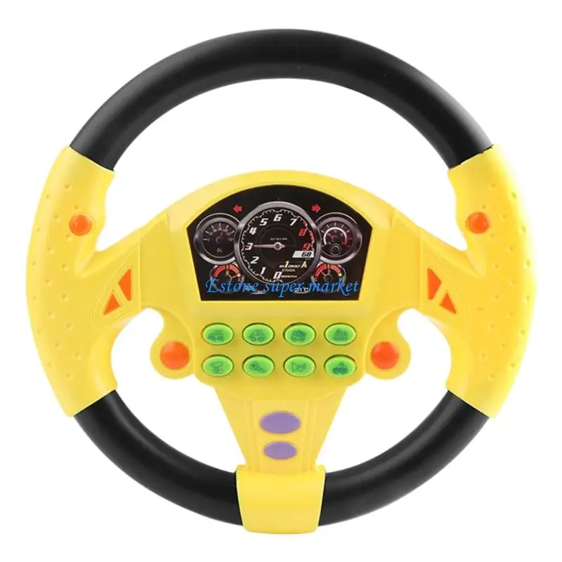 090B Đồ chơi lái xe lái xe hơi trẻ với âm nhạc và âm thanh Fine Motor Skill Toy
