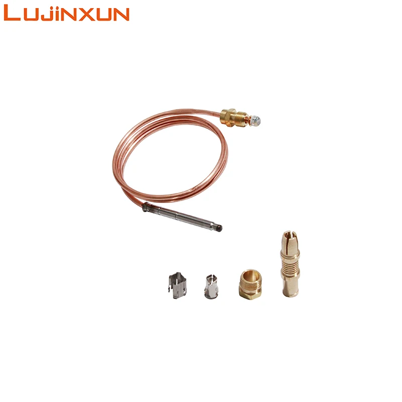LUJINXUN A 4-piece Set of 24 inch/36 inch Snap on Thermocouples Replacement Parts for Temperature Controllers 1pc