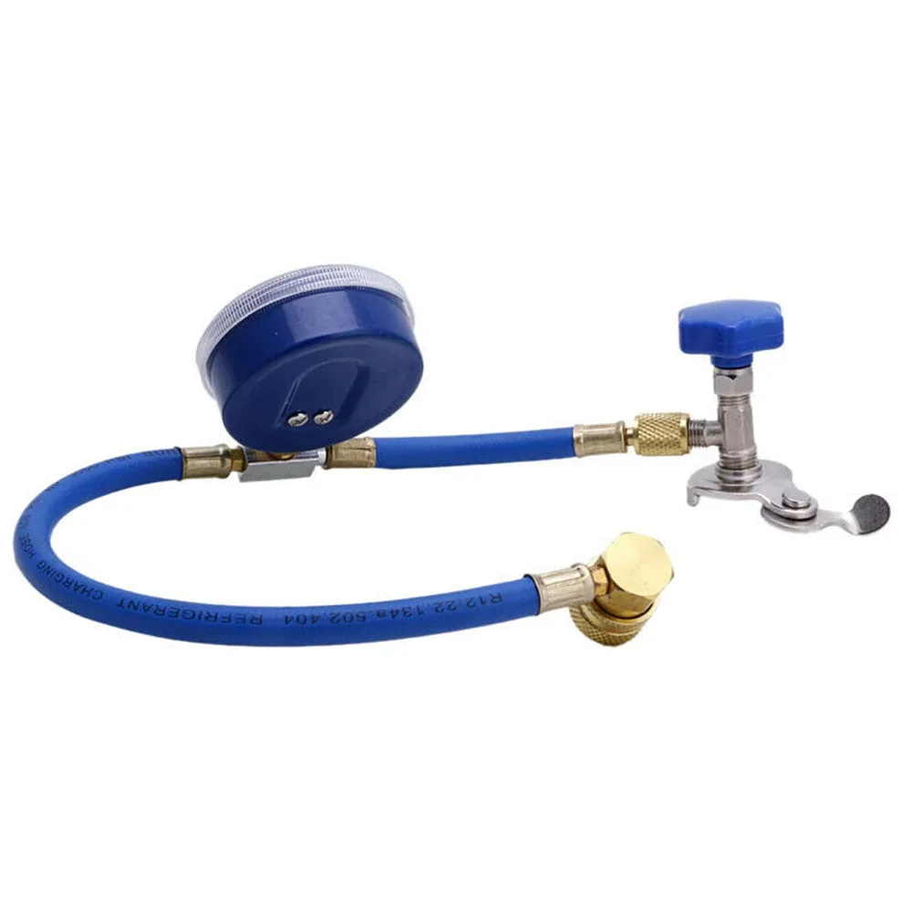 

R134a Adapter Air Conditioning Recharge Hose Refrigerant Gas Bottle Opener Ac Refrigerant Charging Repair Tools