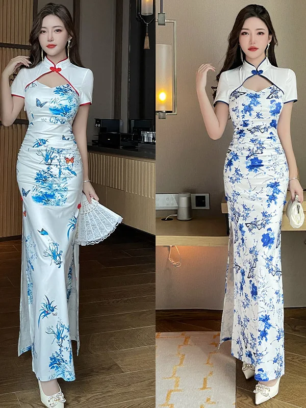 

24 стиля униформы для массажистов: короткий рукав, юбка миди, вечерние платья для вечеринок, караоке, свадеб, корпоративных ужинов