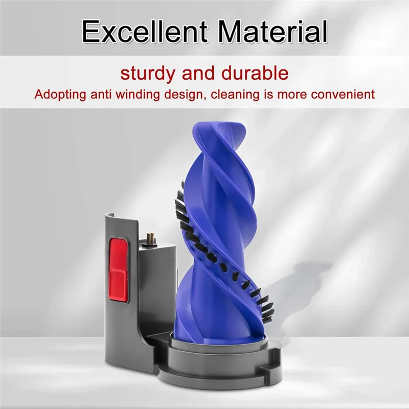 

YCOC-For Dyson V7 V8 V10 V11 V15 Vacuum Cleaners Anti-Winding Bristle Roller Brush Cleaner Head Replacement Parts