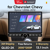 Junsun 13.1 inch QLED Android Wireless CarPlay Auto Car Radio For Chevrolet Chevy Epica 1 2006-2012 Intelligent Systems DSP SWC