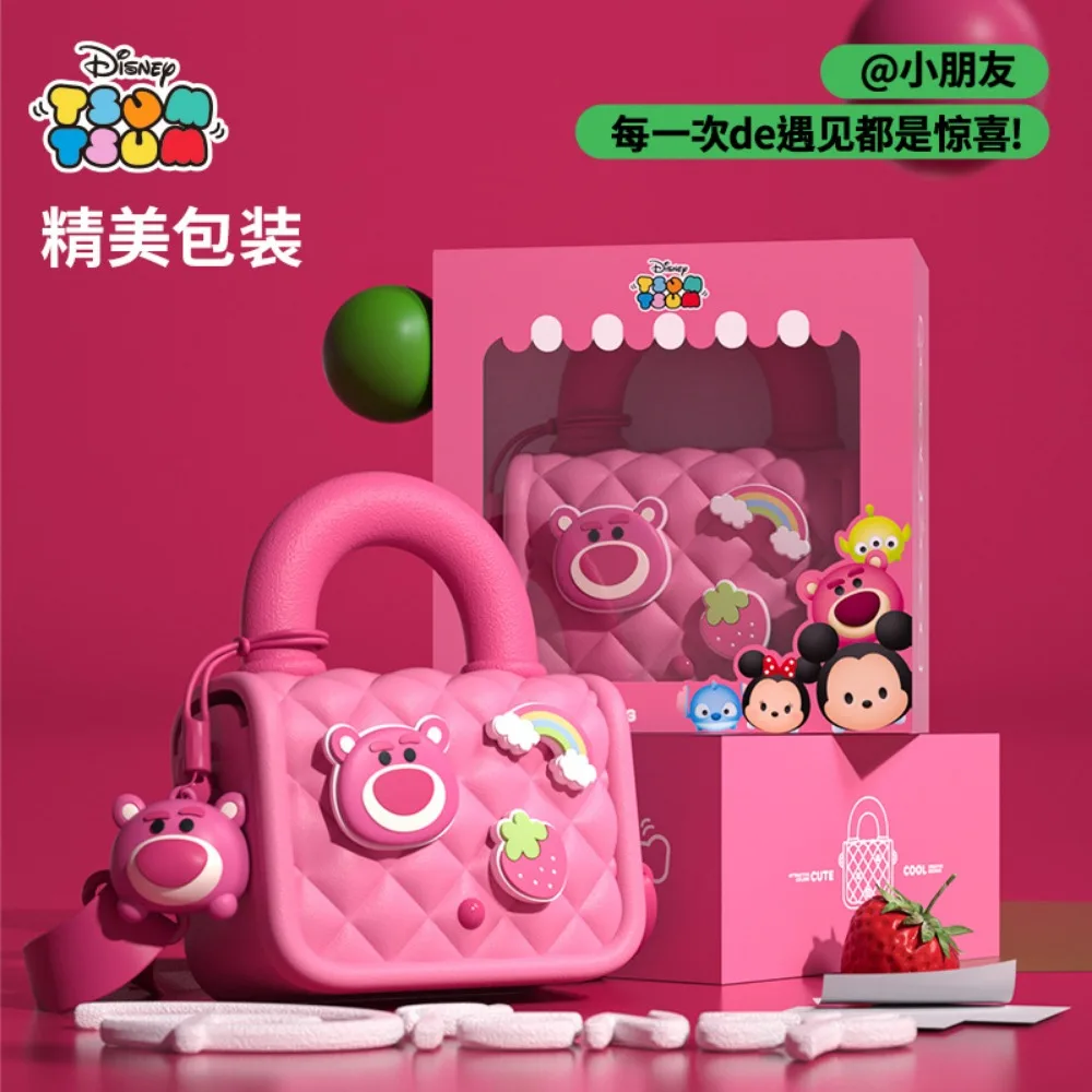 Lotso-Bolso cruzado para niña pequeña, cartera compacta y ligera con bolsillo para llevar a mano, de princesa, novedad