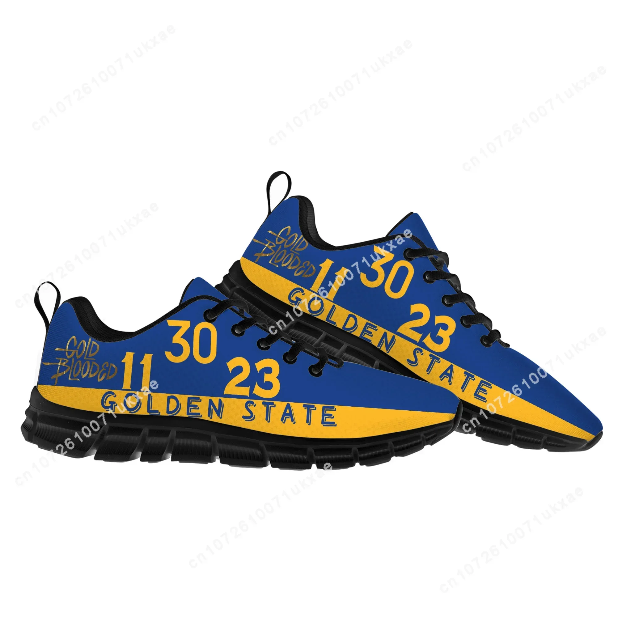 golden state Number 30 11 23 Gold Blooded Sports Shoes Mens Womens Teenager Kids Sneakers Parent Child Sneaker Customize Shoe