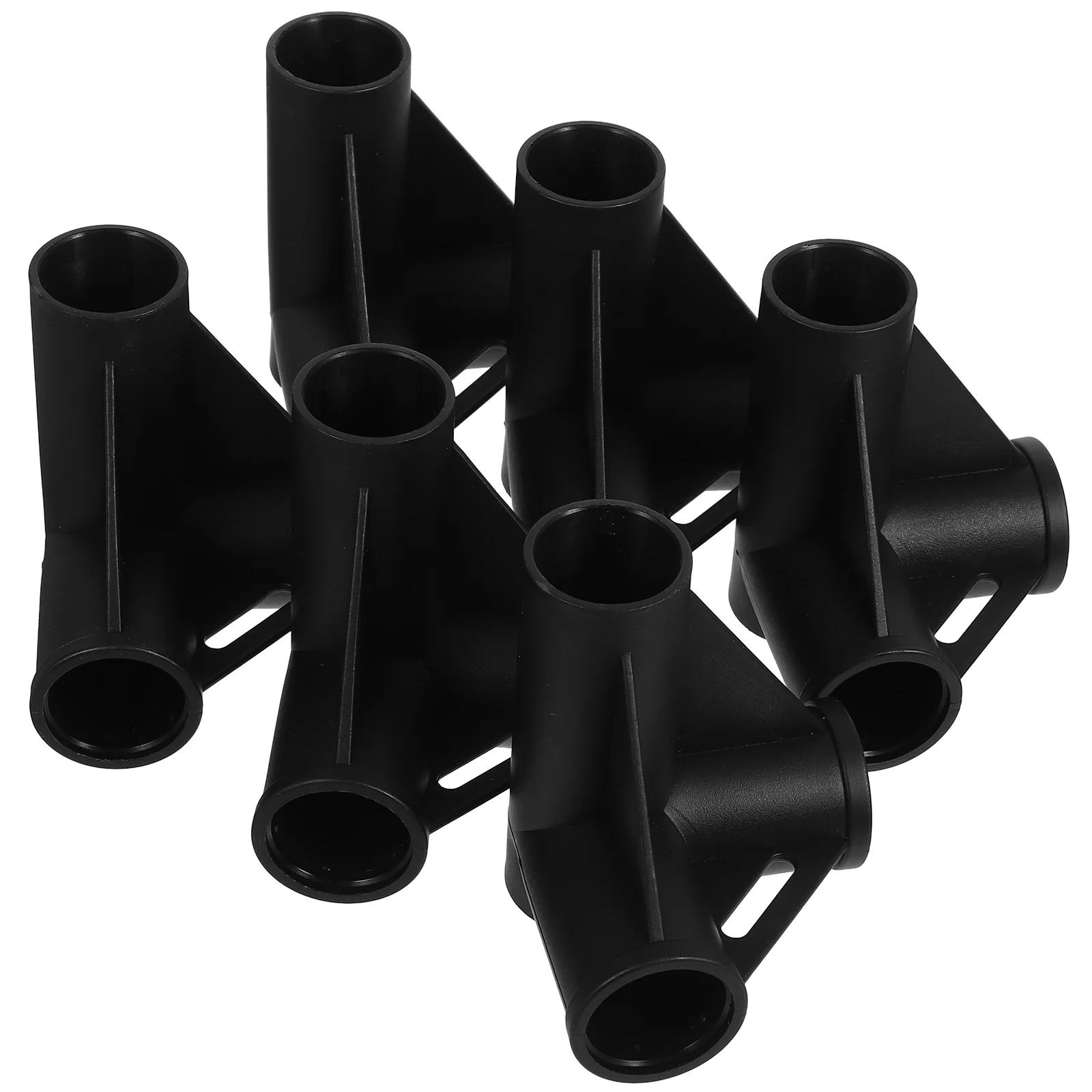 

6pcs Connectors Fittings Pole Connectors Plastic Fittings For Pet Bed Camping Tent Repair Parts Canopy Replacement Connector Pet