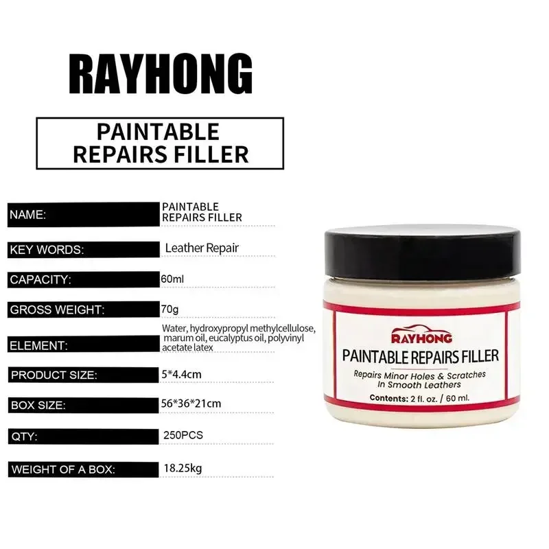 PU Leather Repair Cream for Furniture Sofa Car Seat Shoe Color Restoration Scratch Hiding Water Resistant Easy to Apply Amagi image 2