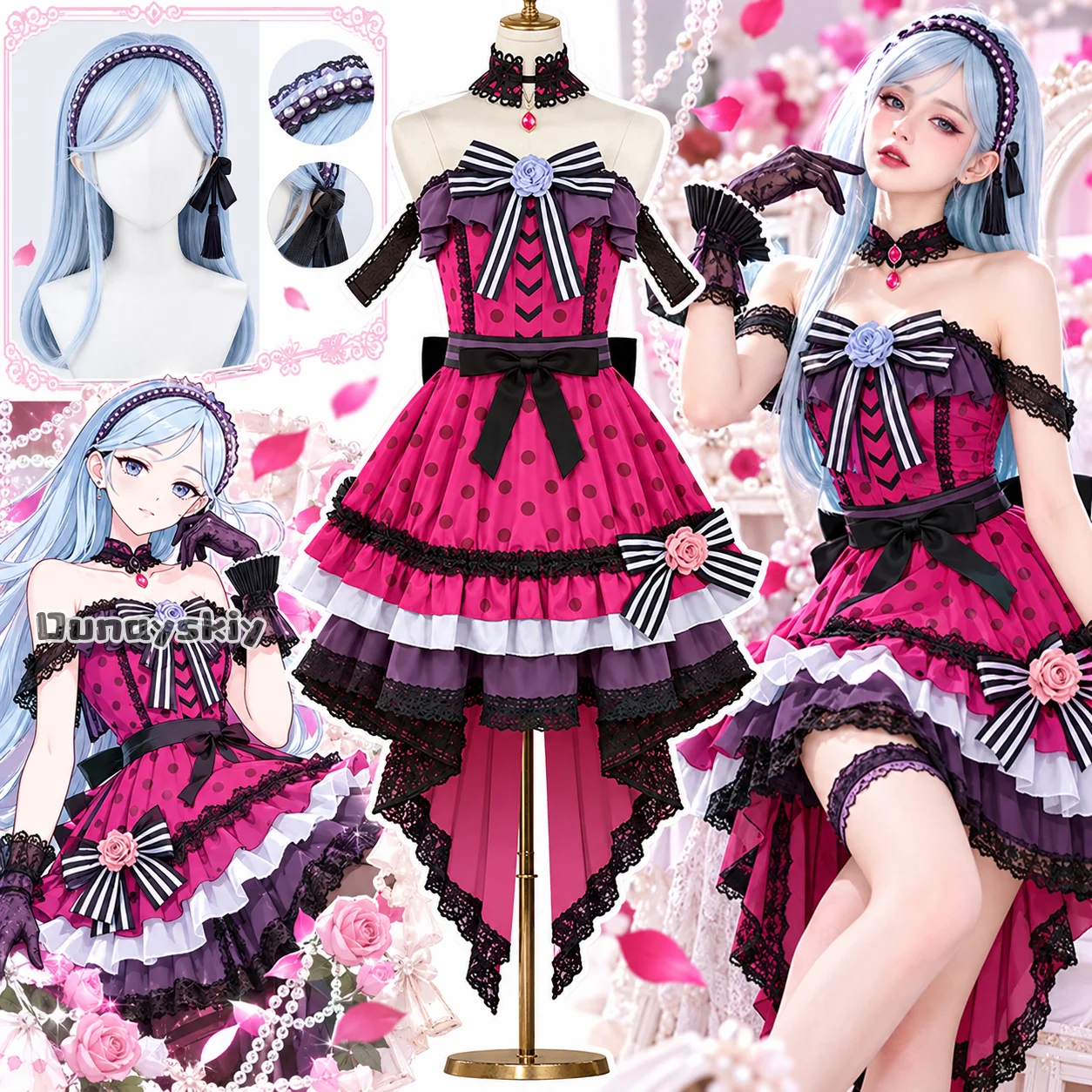 Hinomori Hinomori Shizuku Romeo to Cinderella Cosplay Costume Y2K Women's Lolita JK Uniform Halloween Carnival Theme Party Dress Up - Aliexpress Deal