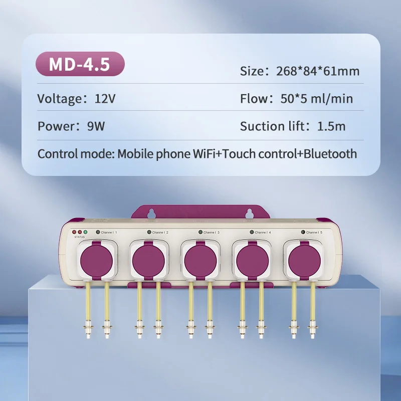 Jebao Jecod DOSER MD WIFI Controle Waterpomp Filter Auto Doseerpomp Automatische Marine Reef 12V 3W 9W Aquaria Accessoires