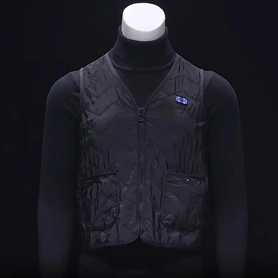 سترة تسخين ذكية متقدمة ذات 8 مناطق تعمل بمنفذ USB وطبقة حرارية للتحكم في درجة الحرارة للمشي لمسافات طويلة والرياضات الخارجية #1