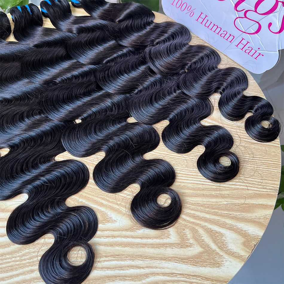 Yiwigs 18A Grade Body Wave 100% Raw Virgin Human Hair Bundles Unprocessed Vietnamese Hair Weave Extensions For Women