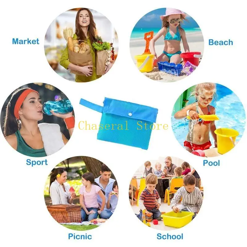 E7CE Grands sacs plage utilisés pour le stockage des jouets pour le stockage des coquilles pour les enfants