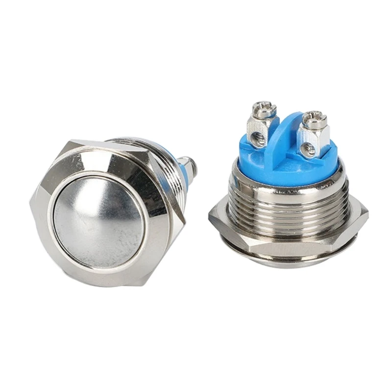 Easy to Install Metal Doorbell Button Replacements Stable Doorbell Button 4pcs Dropship