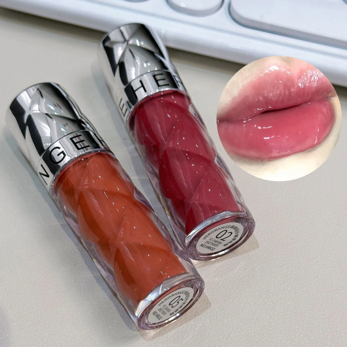 Glitter Lip Gloss Plumping Lips Glaze Mirror Flash Glossy Lipstick For Women Sexy Long Lasting Waterproof Diamond Lips Makeup