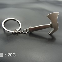 New Keychain Creative Metal Tool Simulation Wrench Hammer Screwdriver Keyring Car Small Gift Adjustable Cute Pendant