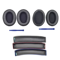 Substituição Earpads para Gamer Headphones, Ear Cushion, Leather Sleeve, Headband Earmuff, Capa para HyperX Cloud II 2 Headset