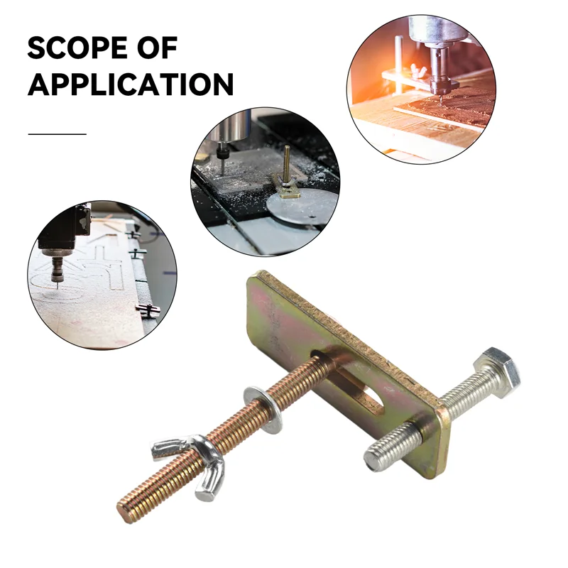 4 в 1 80 мм гравировальный станок с ЧПУ, пресс-плита, зажим, шина платформы, аксессуары