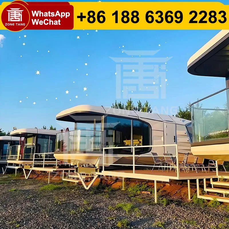 

Mobile Prefab House Space Capsule Home Modern Modular Homes Hot Selling High Quality Space Capsules Houses Eco-Friendliness Tiny